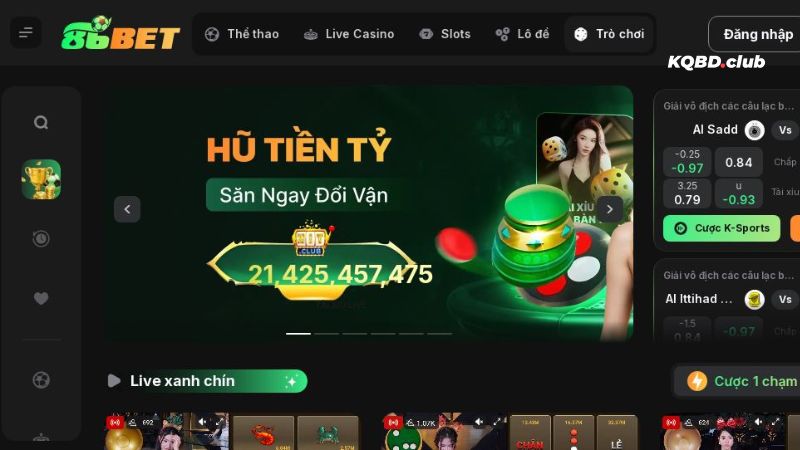Nhà cái 86BET