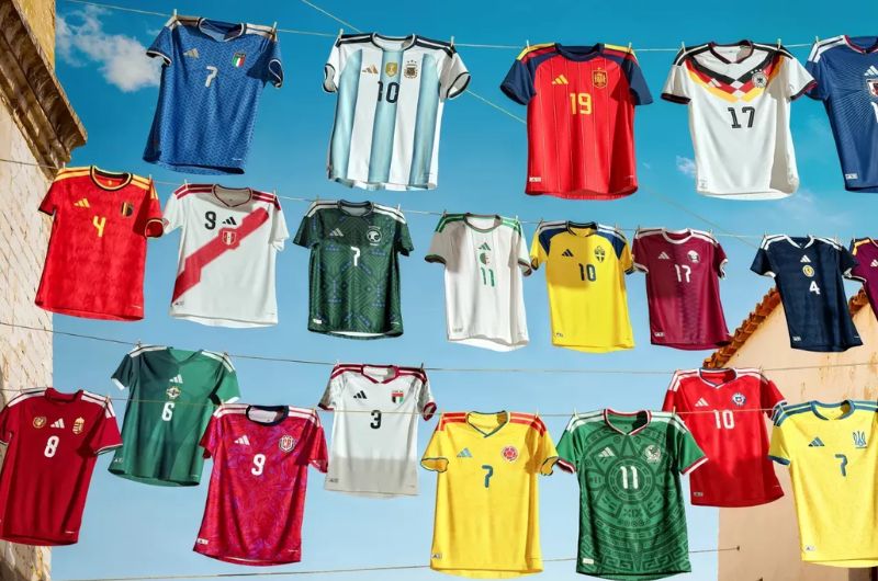 Khám phá ngay trang phục 48 đội tuyển WC 2026 với những thương hiệu lớn