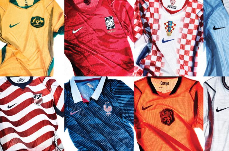 Nike là một thương hiệu tài trợ cho các đội tuyển Brazil, Pháp, Mỹ