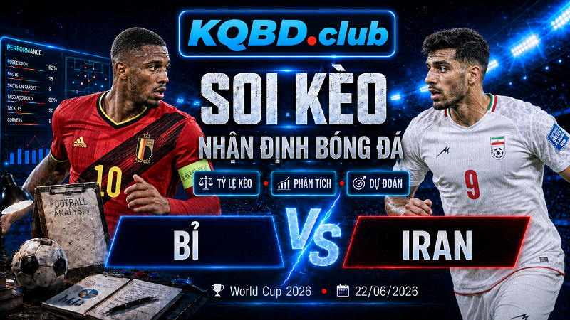 Đội hình dự kiến trước trận Bỉ và Iran