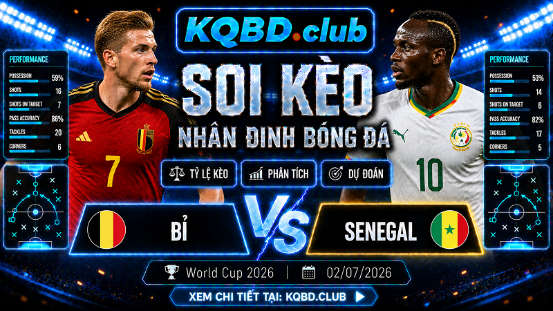 Đội hình dự kiến trước trận Bỉ và Senegal