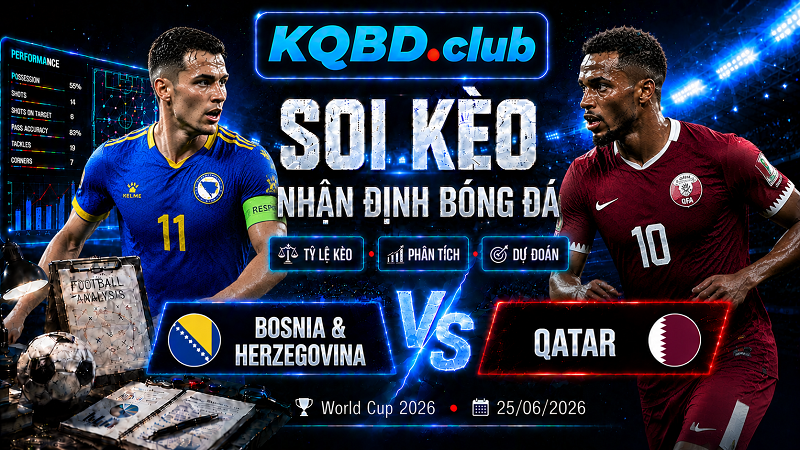 Đội hình dự kiến trước trận Bosnia & Herzegovina và Qatar