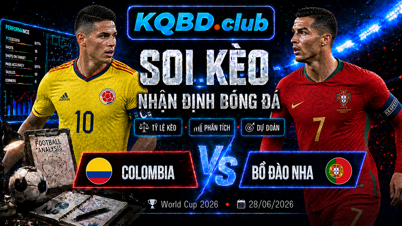 Đội hình dự kiến trước trận Colombia và Bồ Đào Nha