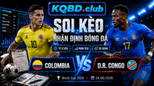 Đội hình dự kiến trước trận Colombia và D.R. Congo