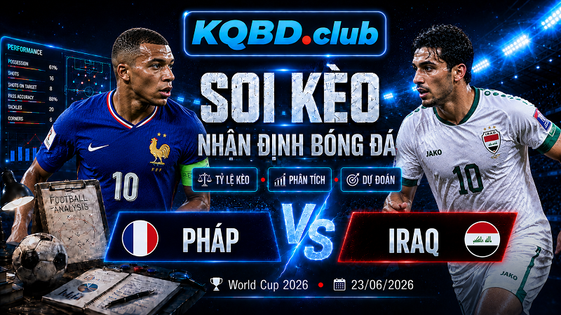 Đội hình dự kiến trước trận Pháp và Iraq
