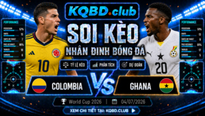 Đội hình dự kiến trước trận Colombia và Ghana