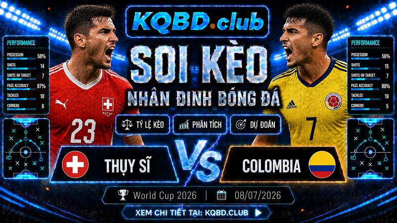 Đội hình dự kiến trước trận Thụy Sĩ vs Colombia Đội hình dự kiến trước trận Thụy Sĩ vs Colombia